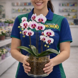 Orquídea no Aquário